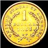 Image 2 : 1851 Rare Gold Dollar CLOSELY UNCIRCULATED