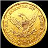 Image 2 : 1861 $2.50 Gold Quarter Eagle CLOSELY UNCIRCULATED