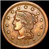 Image 1 : 1851 Braided Hair Large Cent CLOSELY UNCIRCULATED