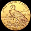 Image 2 : 1913 $2.50 Gold Quarter Eagle CLOSELY UNCIRCULATED