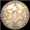 Image 1 : 1858 Silver Three Cent LIGHTLY CIRCULATED
