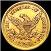 Image 2 : 1855 $2.50 Gold Quarter Eagle CLOSELY UNCIRCULATED