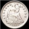 Image 1 : 1853 Arws Seated Liberty Half Dime CLOSELY UNCIRCU