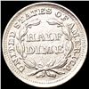 Image 2 : 1853 Arws Seated Liberty Half Dime CLOSELY UNCIRCU