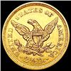 Image 2 : 1853 $2.50 Gold Quarter Eagle CLOSELY UNCIRCULATED