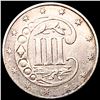 Image 2 : 1859 Silver Three Cent CLOSELY UNCIRCULATED