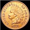 Image 1 : 1874 Indian Head Cent CLOSELY UNCIRCULATED