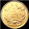 Image 2 : 1857 Rare Gold Dollar CLOSELY UNCIRCULATED