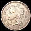 Image 1 : 1869 Nickel Three Cent CLOSELY UNCIRCULATED