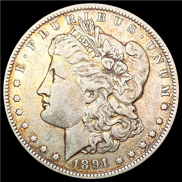 1891-O Morgan Silver Dollar LIGHTLY CIRCULATED