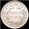 Image 2 : 1857 Seated Liberty Half Dime CLOSELY UNCIRCULATED