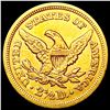 Image 2 : 1852 $2.50 Gold Quarter Eagle CLOSELY UNCIRCULATED