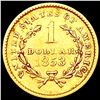 Image 2 : 1853 Rare Gold Dollar CLOSELY UNCIRCULATED