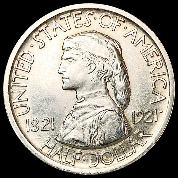 1921 Missouri Half Dollar CHOICE AU