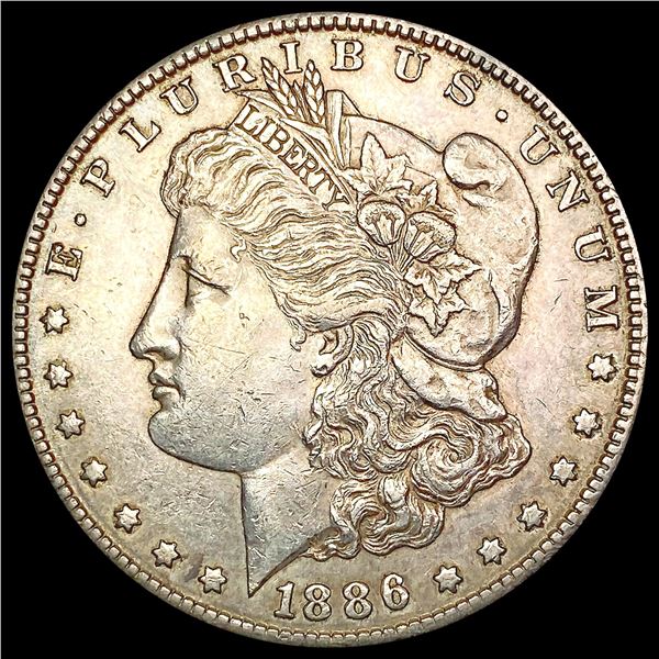 1886-S Morgan Silver Dollar CLOSELY UNCIRCULATED