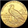 Image 2 : 1909 $2.50 Gold Quarter Eagle CLOSELY UNCIRCULATED