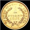 Image 2 : 1851 Rare Gold Dollar CHOICE AU