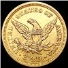 Image 2 : 1852 $2.50 Gold Quarter Eagle CLOSELY UNCIRCULATED