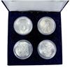 Image 2 : 1878-1986 US Silver Dollar Set [4 Coins]