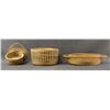 Image 1 : THREE COUSHATTA INDIAN BASKETS