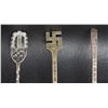 Image 5 : THREE NAVAJO INDIAN STERLING SILVER SPOONS
