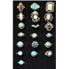 Image 1 : NAVAJO INDIAN SILVER RINGS