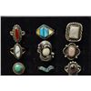 Image 2 : NAVAJO INDIAN SILVER RINGS