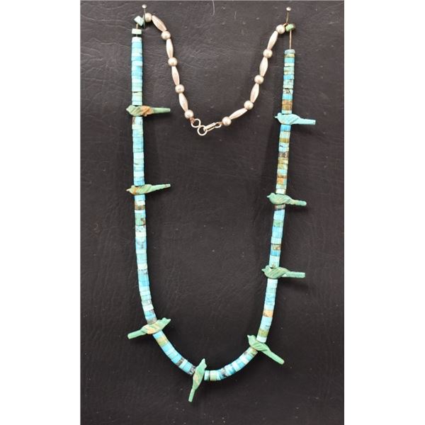 PUEBLO INDIAN FETISH NECKLACE