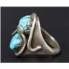 Image 2 : ZUNI INDIAN SILVER RING BY EFFIE CALAVAZA