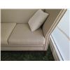 Image 8 : Wooden Base 3-Seat Sofa w/ Stud Design & Throw Pillows 82"x26"x36"H