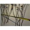 Image 8 : Abstract Wall Accent Decor, Interwoven Leaves 26" x 30"
