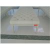 Image 2 : Tufted Upholstered Bench w/ Metal Base 88" x 29" x 17" H