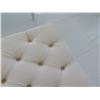 Image 8 : Tufted Upholstered Bench w/ Metal Base 88" x 29" x 17" H