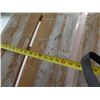 Image 8 : Qty 2 Wooden Plank Benches 48"x17"x17"H (each)