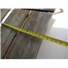 Image 8 : Qty 2 Wooden Plank Benches 48"x17"x17"H (each)
