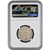 Image 4 : Top pop Grade by NGC as MS63 Aurangzeb Alamgir of Itawa Mint Silver Rupee Coin with Hijri year 1107 