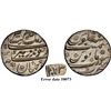 Image 1 : Graded & Slabbed By NGC as MS61 Aurangzeb Alamgir Surat Mint Silver Rupee, AH 1073 /5 RY (error date