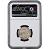 Image 5 : Graded & Slabbed By NGC as MS61 Aurangzeb Alamgir Surat Mint Silver Rupee, AH 1073 /5 RY (error date