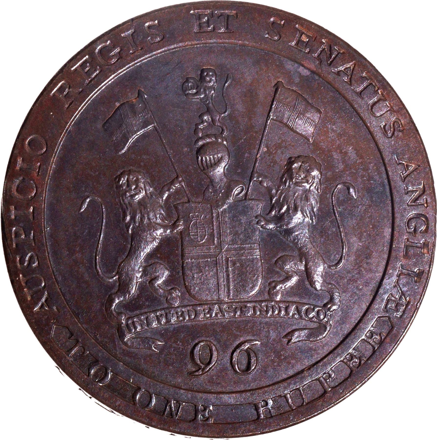 Extremely Rare Madras Presidency Copper Half Dub Original Proof Coin of ...