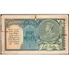 Image 1 : One Rupee British India Banknote of King George V of 1935 Signed by J W Kelly.