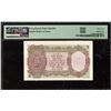 Image 2 : PMG Graded Five Rupees Banknote of British India King George VI of 1938 Signed by J B Taylor.