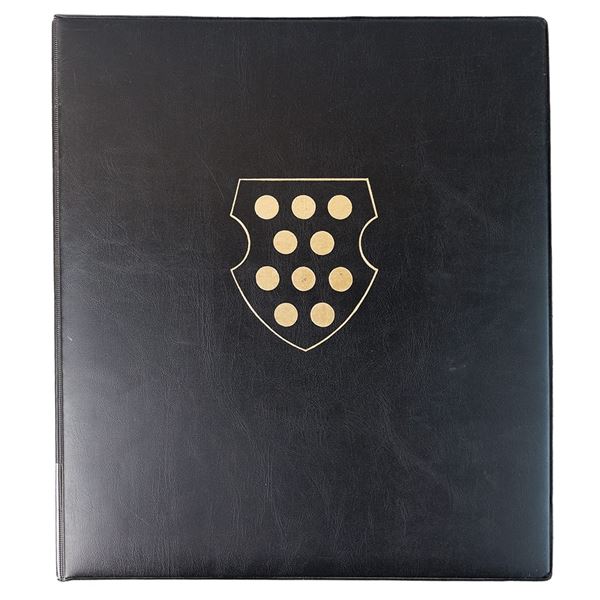Collection of Coins (a black book)