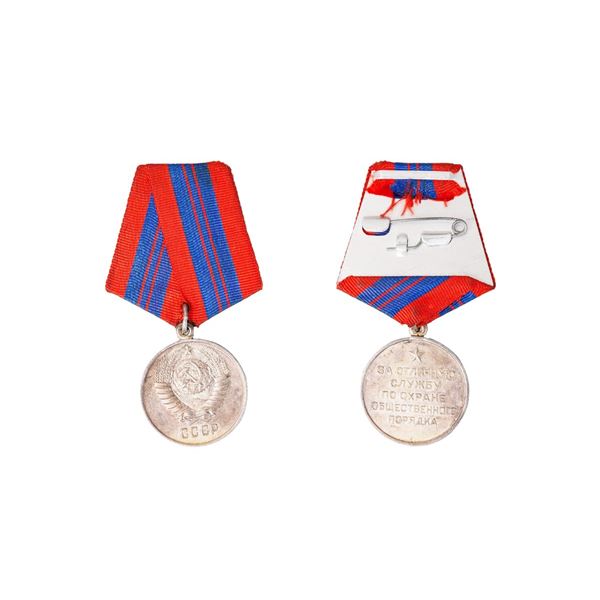 Medal â€œFor Distinction in Protection of Public Orderâ€