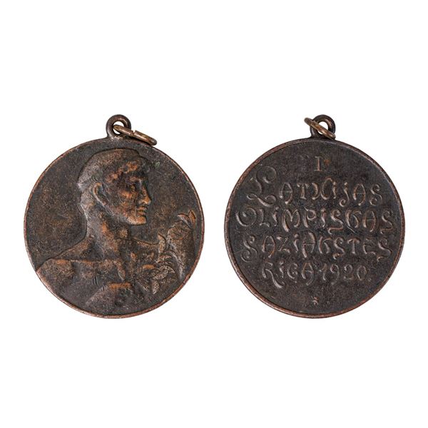 Medal, 1st Latvian Olympic Competition