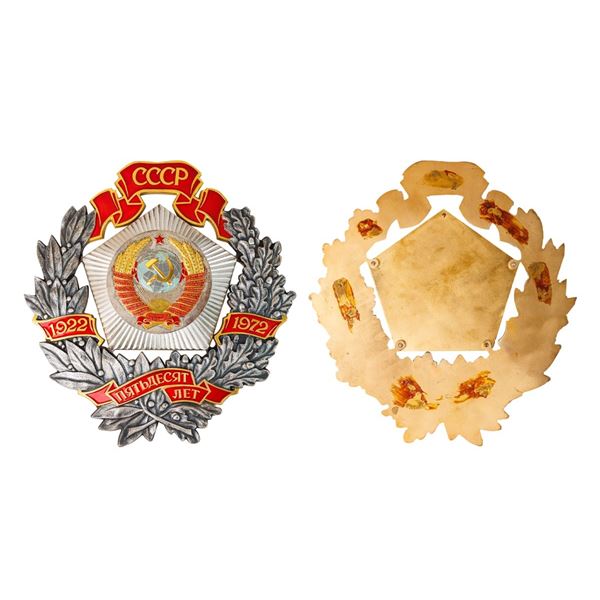 Jubilee Badge for the 50th aAnniversary of the USSR