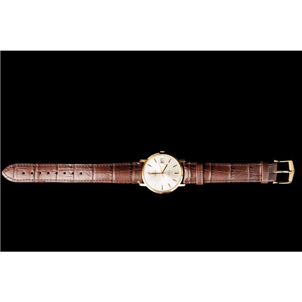 Gold Swiss Vintage Omega Wristwatch. Swiss Omega Watches.