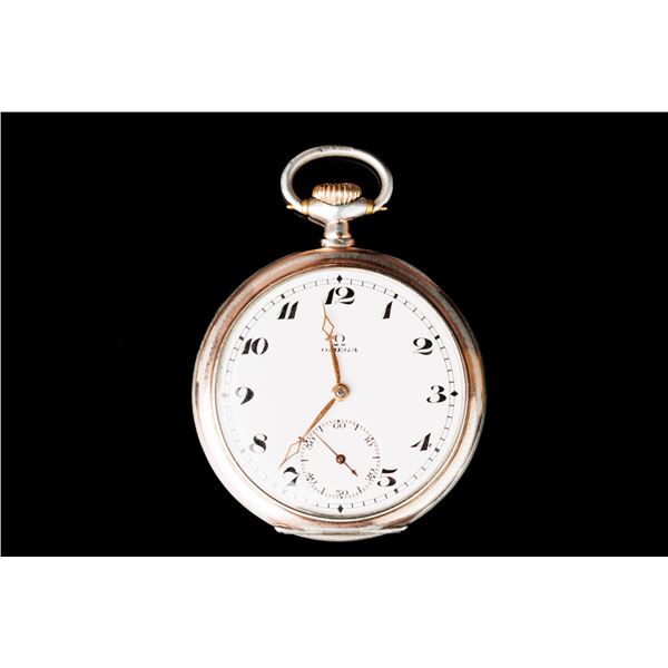 Antique Swiss Pocket Watch Omega.