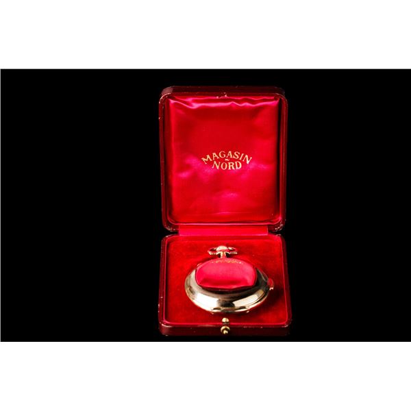 Antique Gold Pocket Watch with Chime in a Case. Geneva. Switzerland.