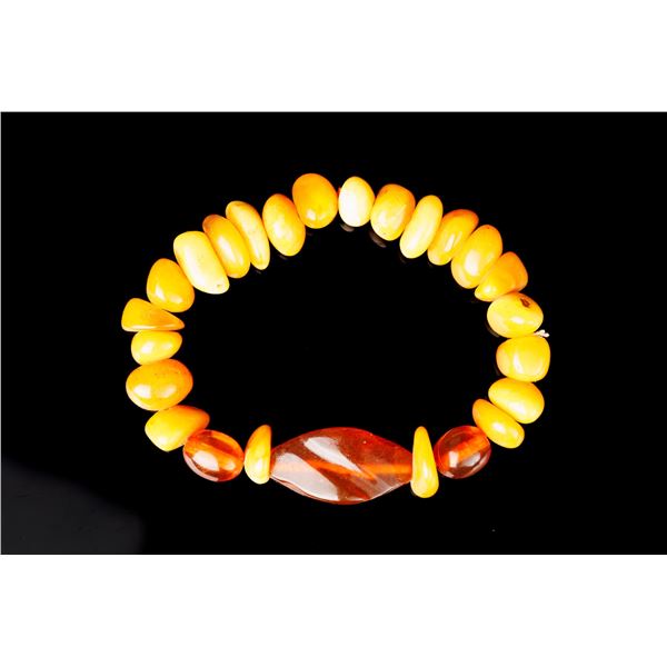 Baltic Amber Bracelet. 1980th