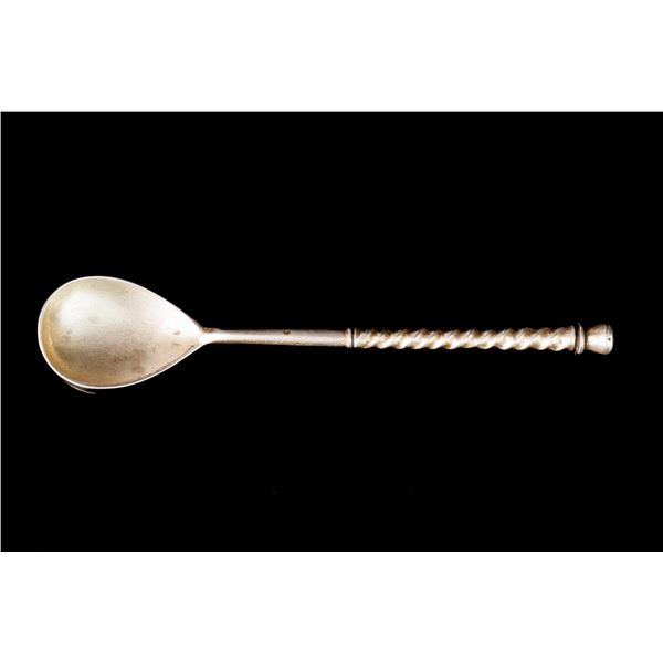 Antique Russian Silver Tea Spoon Kremlin 1.